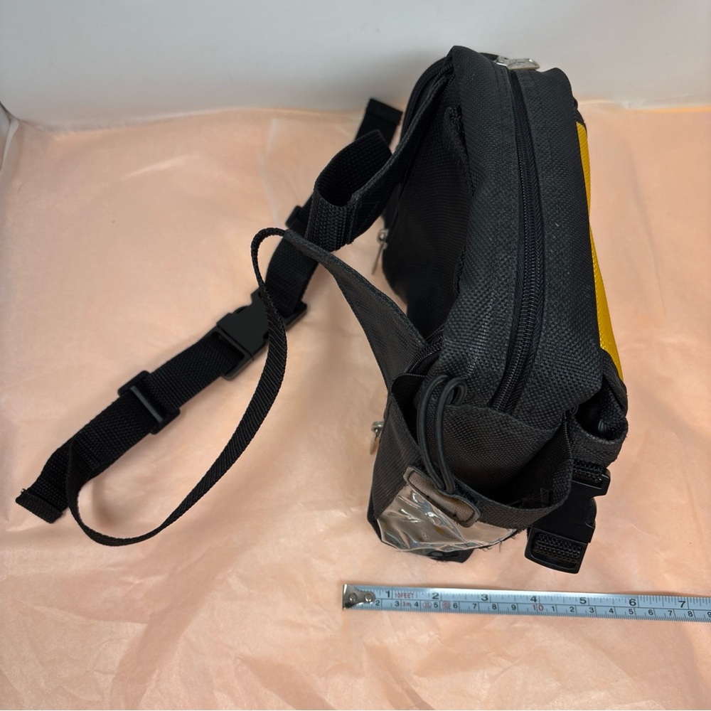 NASCAR Yellow and Black Men's Bag used good condition 🏎️ - Picture 3 of 16